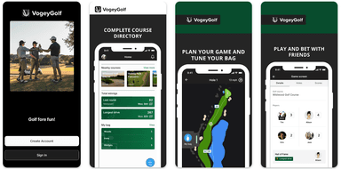 VogeyGolf – Golf Performance & Social App thumbnail 1